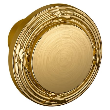 Baldwin Knob Lifetime Satin Brass Door Knobs Lifetime Satin Brass 5013 5013.044.MR